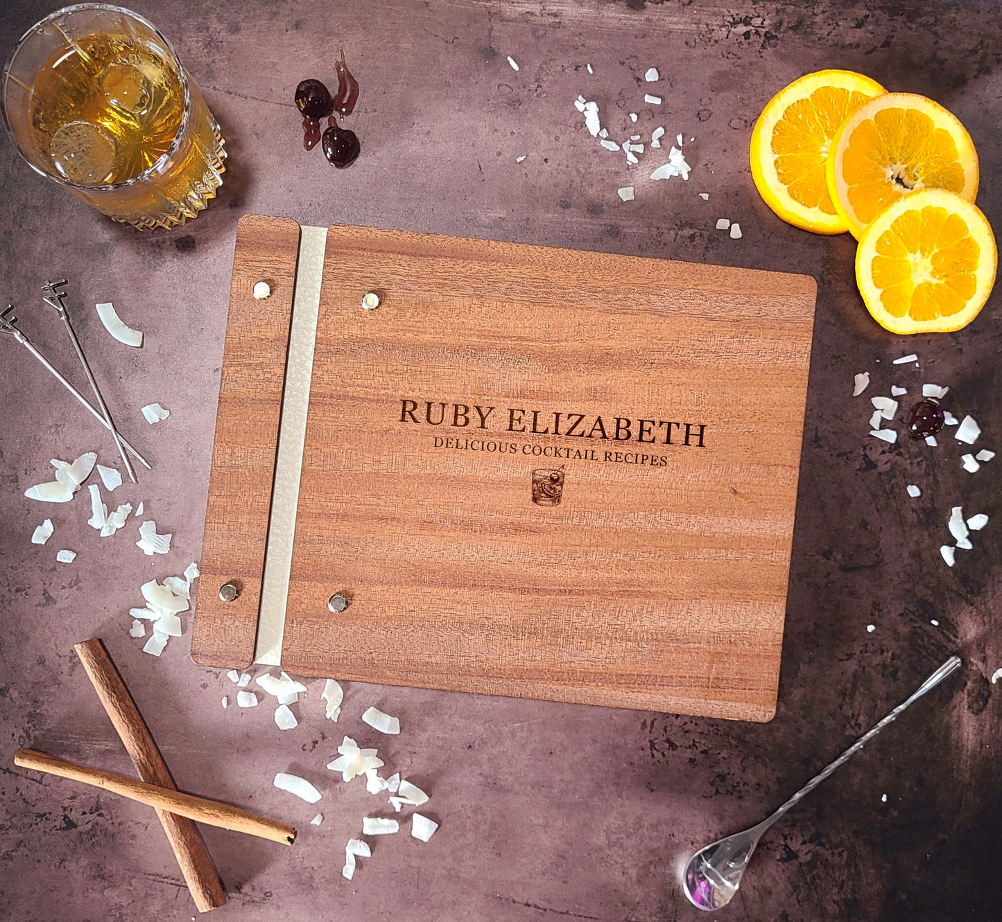 Art of Mixology, Custom Cocktail Book