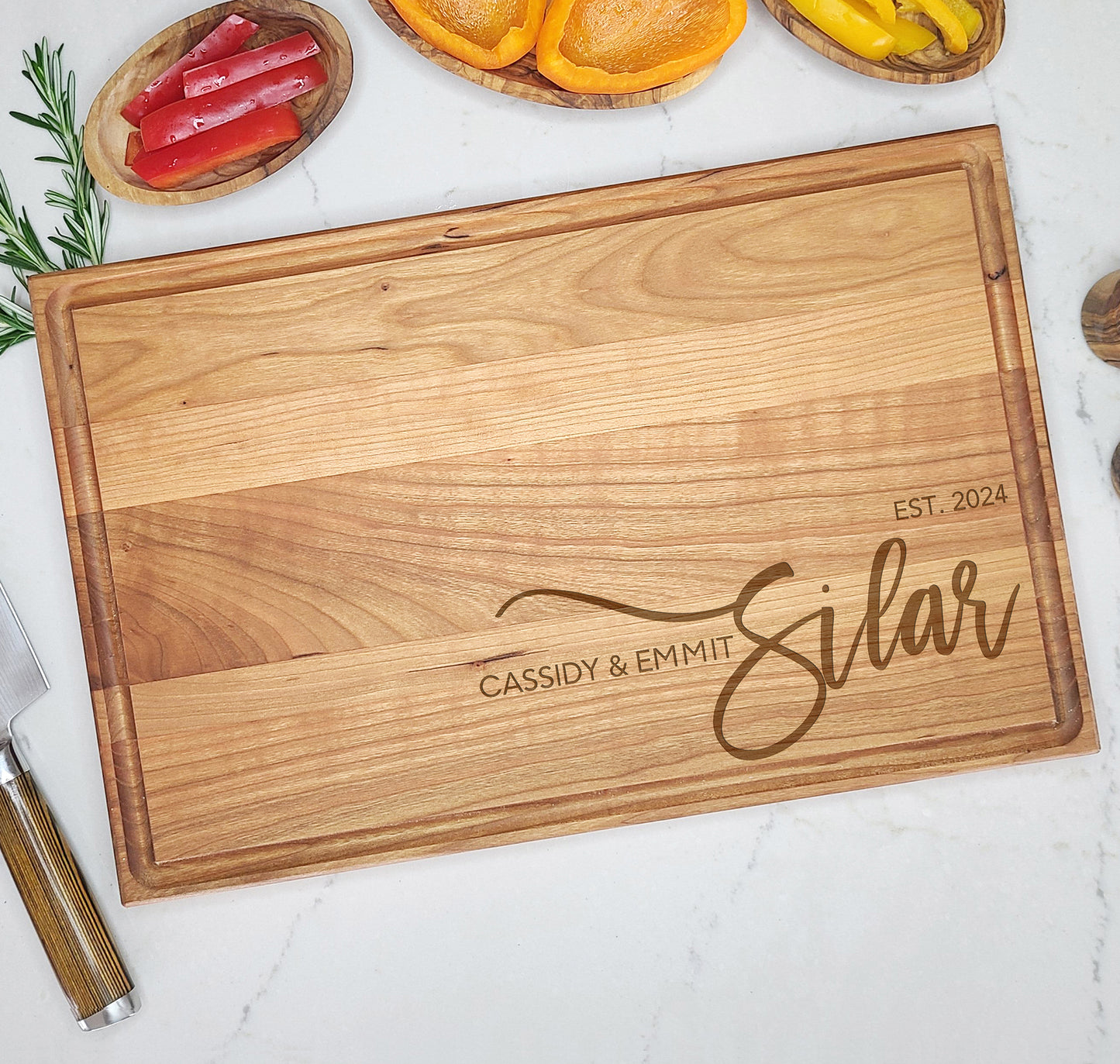 Family Name | Personalized Cutting Board