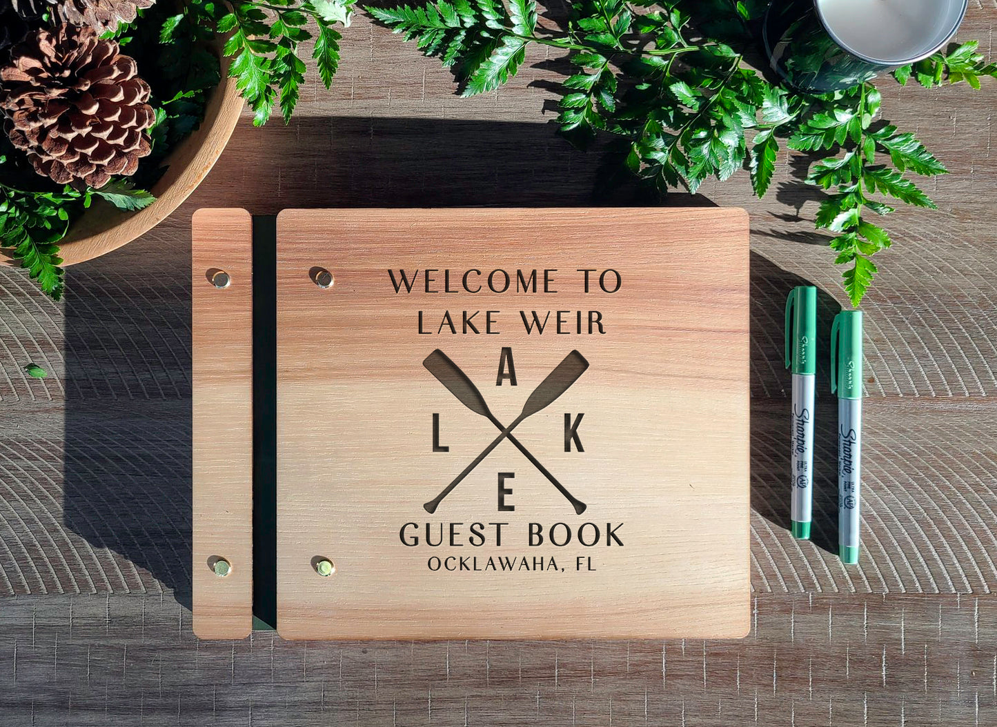 Lake House Rental Guest Book