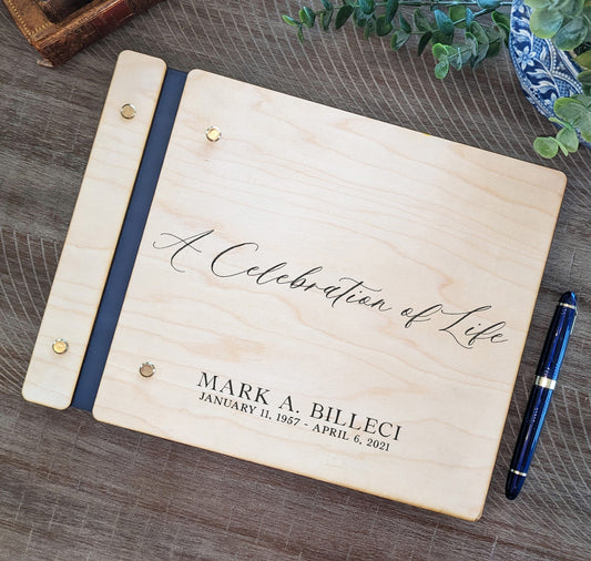 Crafting Unforgettable Memories: The Art of Guest Books for Weddings and Memorial Services