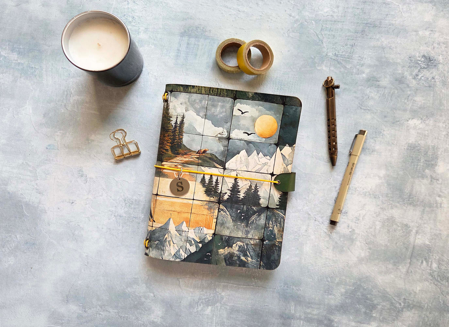 Leather Traveler's Notebook - Eagle Valley - A5, Standard, Pocket Field Note