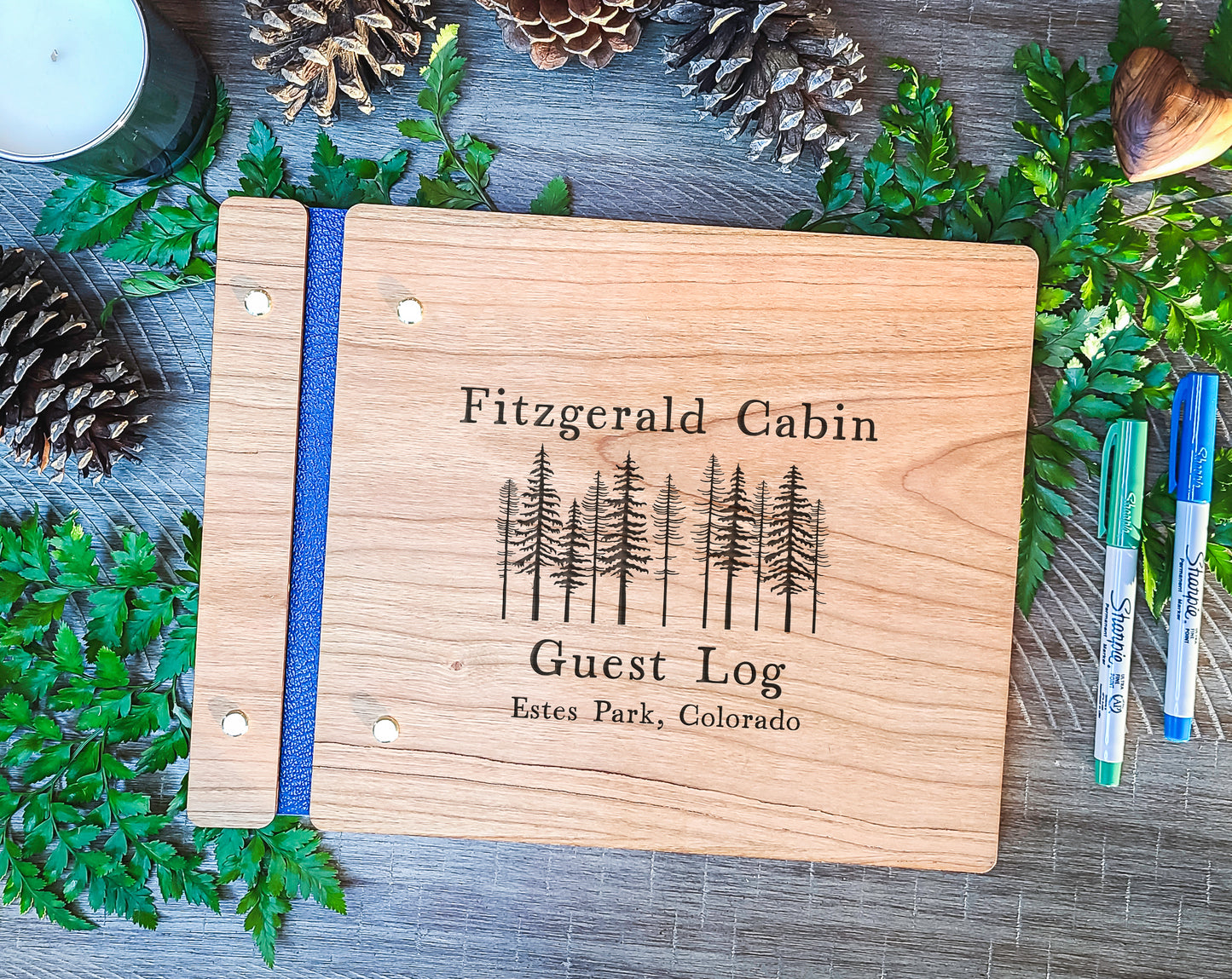 Guest Book for Vacation Rental Cabin Mountain Lodge