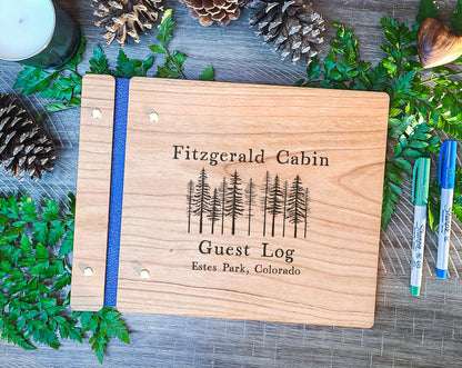 Guest Book for Vacation Rental Cabin Mountain Lodge