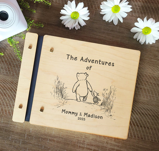 Mothers Day Gift from Child - Personalized Adventures Mom and Me Scrapbook - Custom Mother's Day Photo Album - Gift for Mom, Grandma, Nana