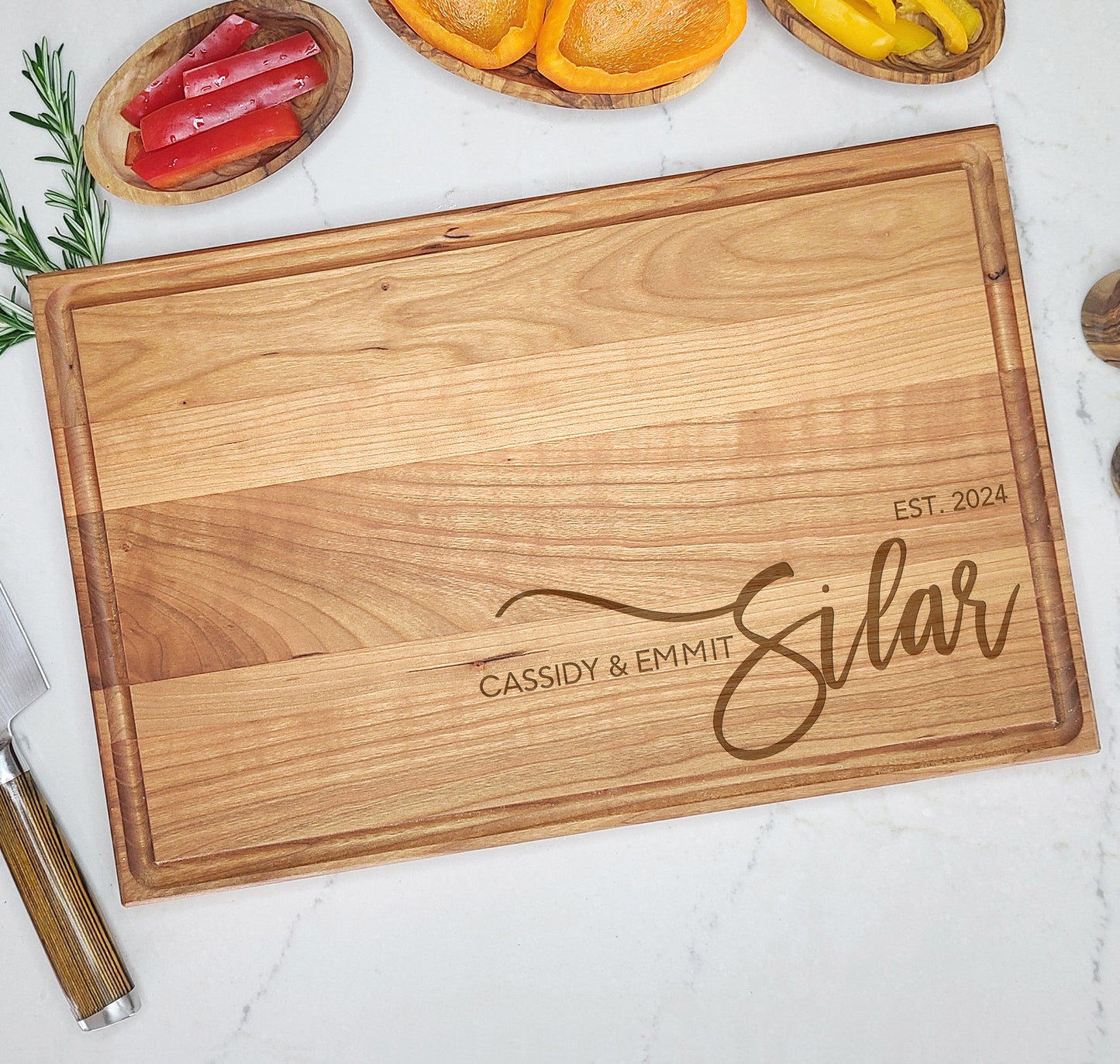 Family Name | Personalized Cutting Board