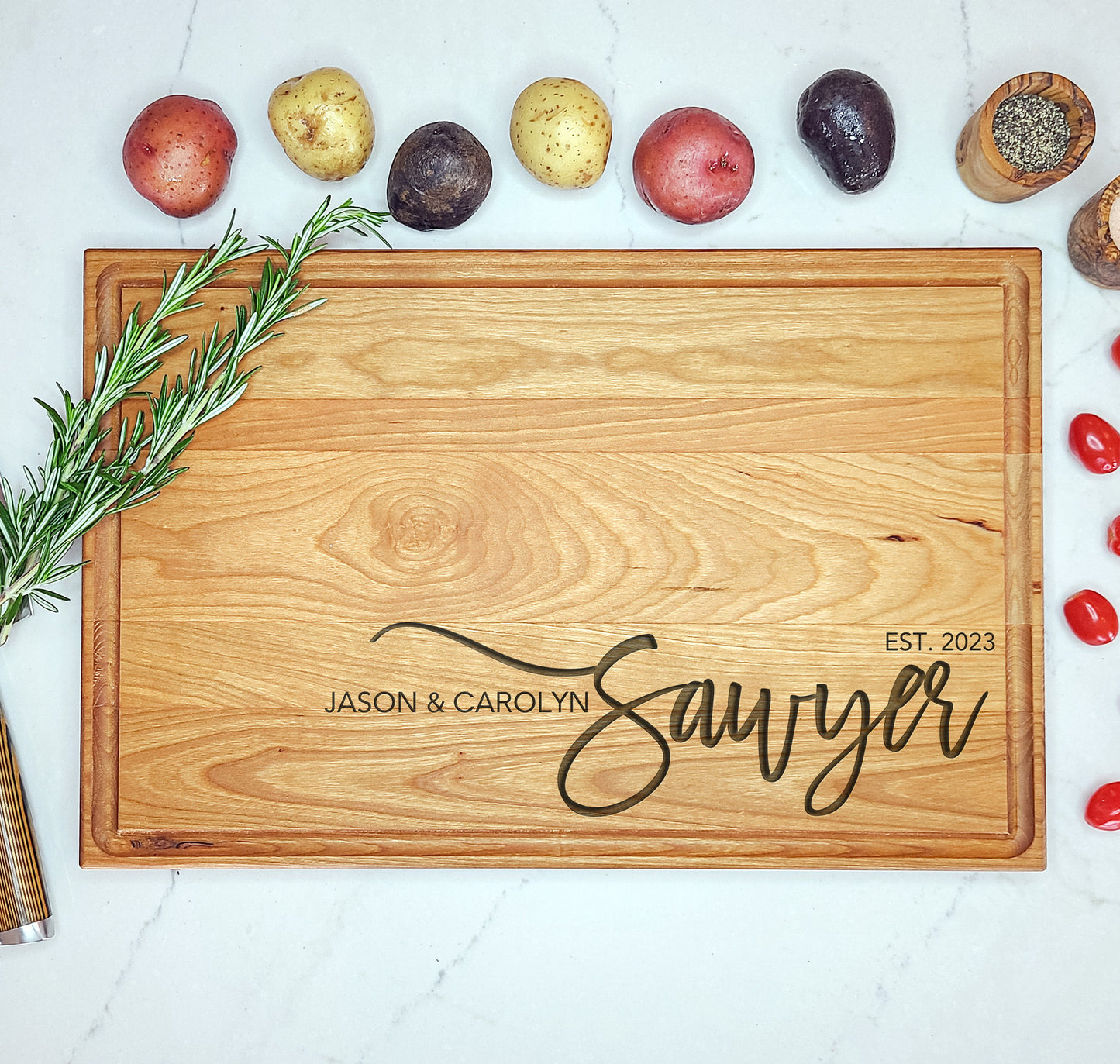 Family Name | Personalized Cutting Board