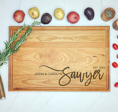 Family Name | Personalized Cutting Board