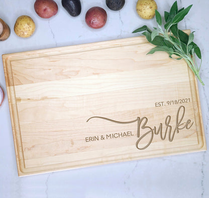 Family Name | Personalized Cutting Board