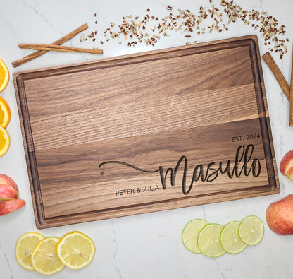 Family Name | Personalized Cutting Board