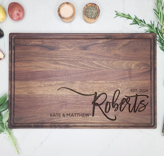 Family Name | Personalized Cutting Board