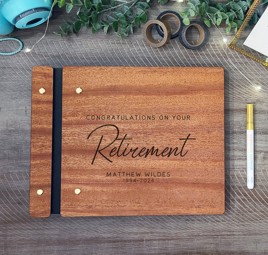 Congratulations on your Retirement Book - Dragon Forged Studios