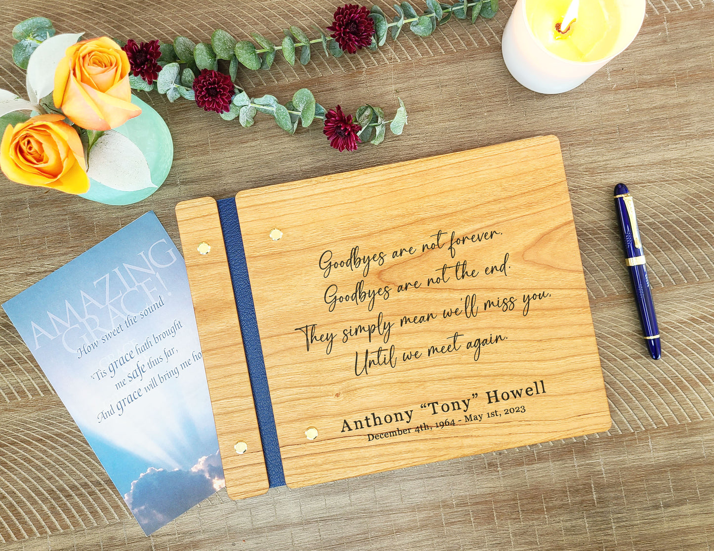 Goodbyes are Not Forever Memorial Book