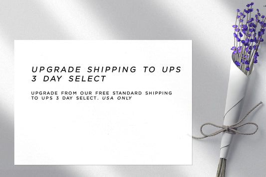 UPS 3 Day Select shipping upgrade