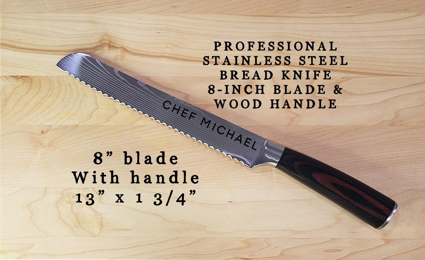 Personalized Bread Knife