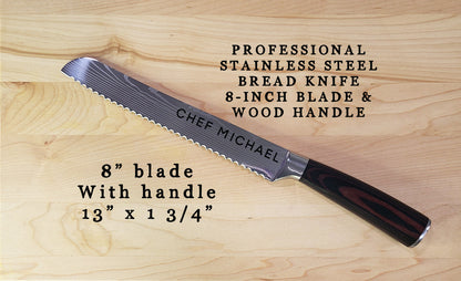 Personalized Bread Knife