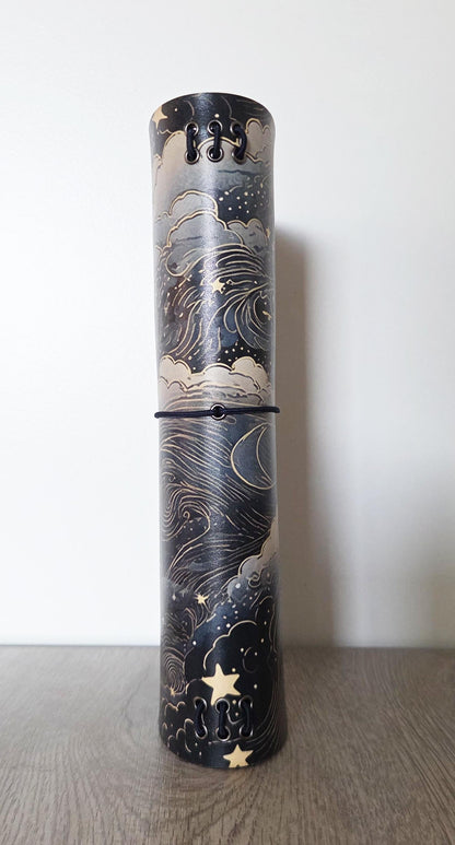 Leather Traveler's Notebook - Celestial Journal