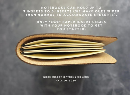 Linen Forest leather traveler's notebook cover – photo 5