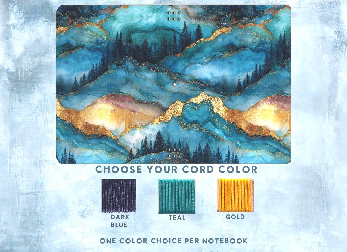 Agate Forest leather traveler's notebook cover – photo 3