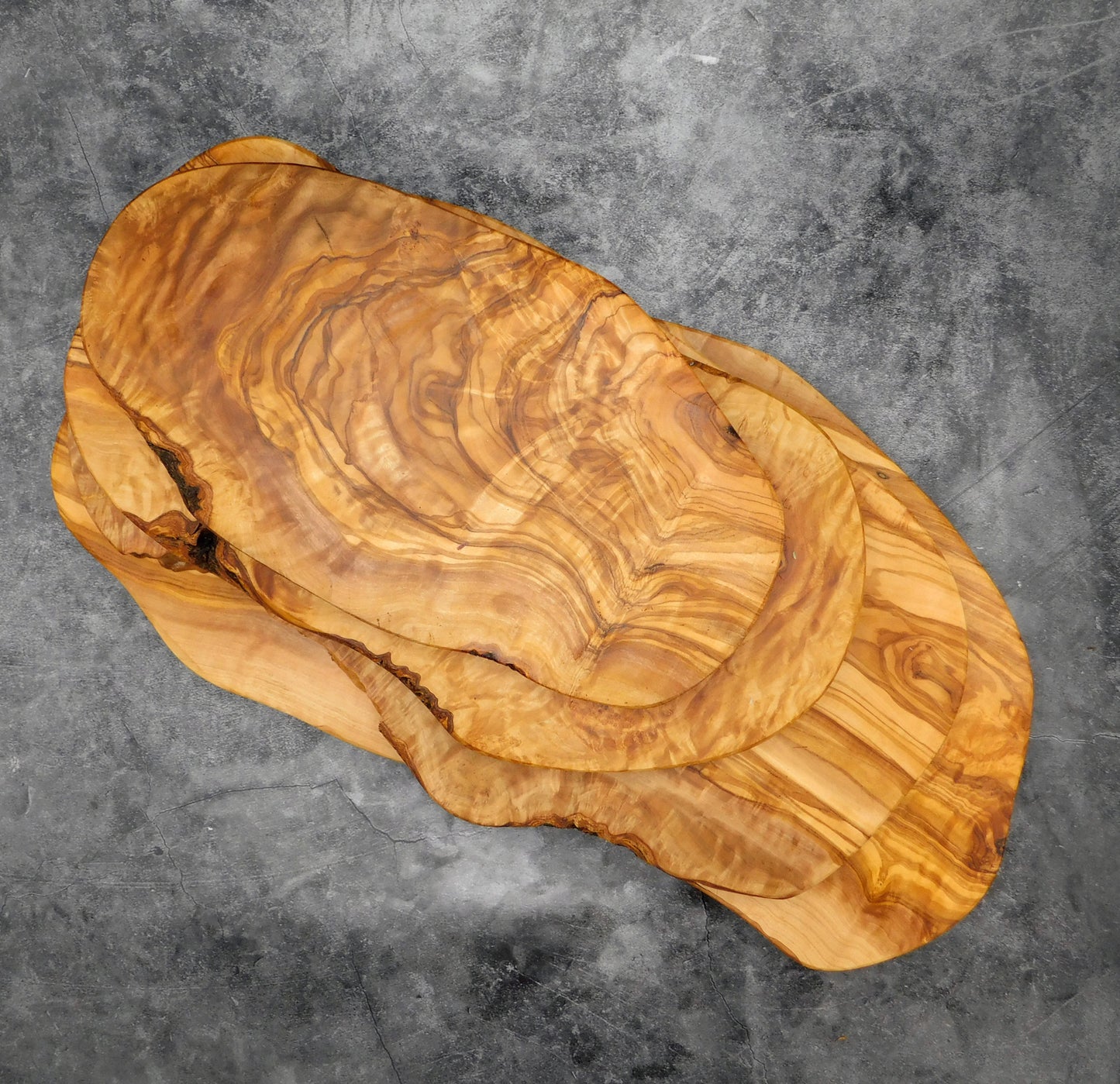 Rustic Olive Wood Charcuterie Board Personalized Gift for Wedding - Dragon Forged Studios